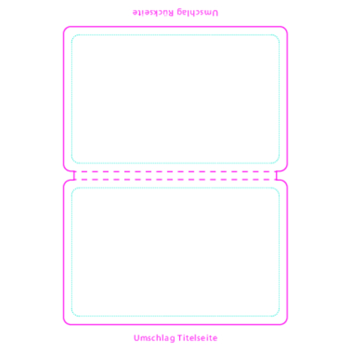 Folding Plan Concept-Card Liten grön+blå 40 Digital, Bild 2