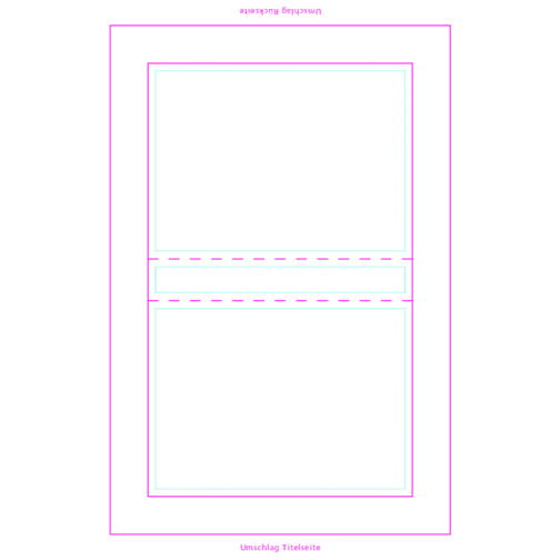 Kombi-Set Prag Individuell Bookcover Gloss-individuell , individuell, 7,80cm x 10,50cm (Länge x Breite), Bild 2