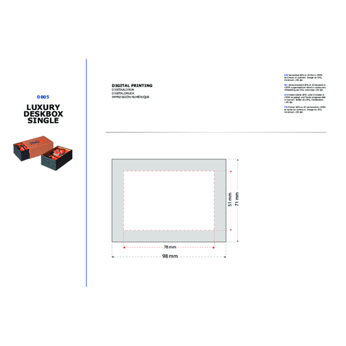 Luxusbox Einzel , schwarz, Recycelter Karton, 10,00cm x 4,50cm x 7,00cm (Länge x Höhe x Breite), Bild 3