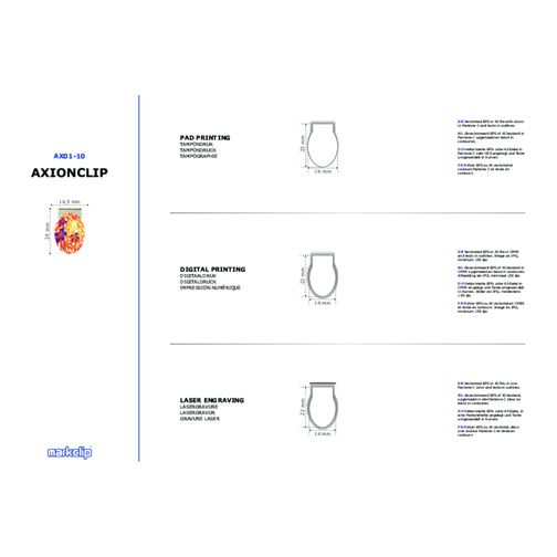 Paperclip Axionclip 10, Bild 3