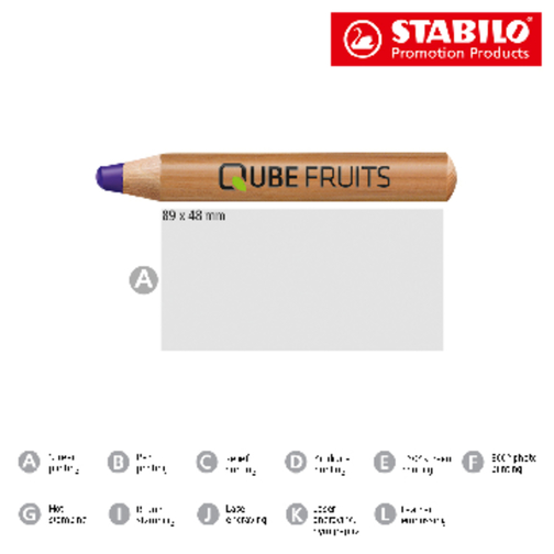 STABILO Woody Duo Farbstift , Stabilo, gelb/violett, Holz, 11,30cm x 1,60cm x 1,60cm (Länge x Höhe x Breite), Bild 3