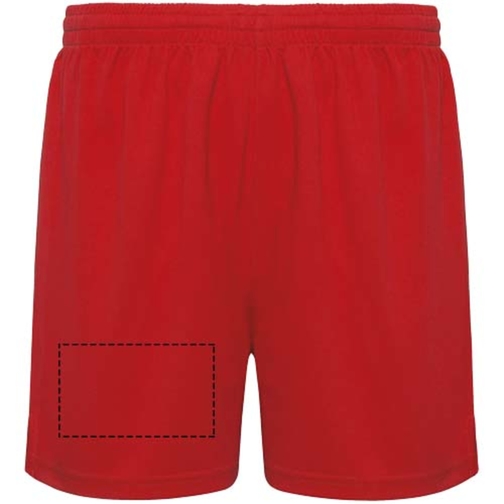 Player Sportshorts Für Kinder , rot, Piqué Strick 100% Polyester, 140 g/m2, 8, , Bild 10