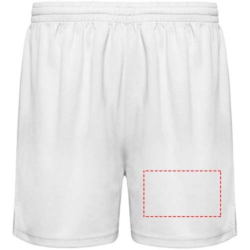 Player Sportshorts Für Kinder , weiß, Piqué Strick 100% Polyester, 140 g/m2, 8, , Bild 10