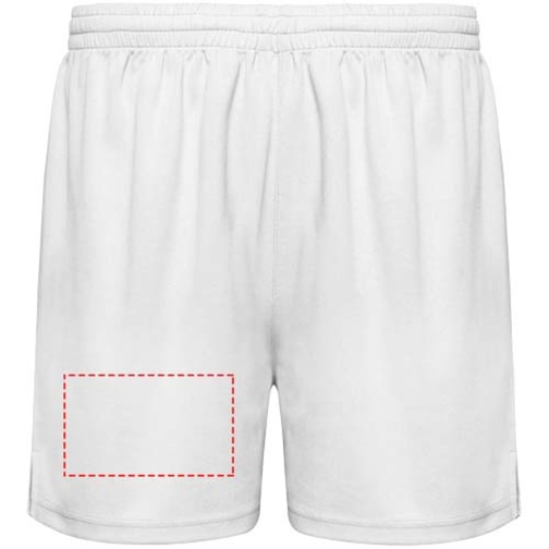 Player Sportshorts Für Kinder , weiß, Piqué Strick 100% Polyester, 140 g/m2, 8, , Bild 11