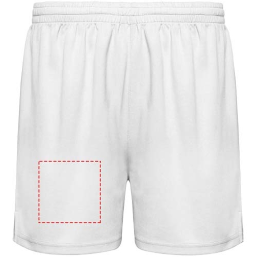 Player Sportshorts Für Kinder , weiß, Piqué Strick 100% Polyester, 140 g/m2, 8, , Bild 5