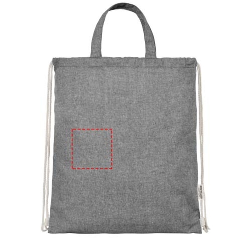 Pheebs ryggsäck med dragsko av 150 g/m² Aware™-återvunnet material, Bild 12