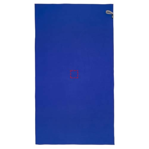 Pieter Ultraleichtes Und Schnell Trocknendes GRS Handtuch 100 × 180 Cm , royalblau, 90% Recyceltes Polyester, 10% Nylon, 200 g/m2, 180,00cm x 100,00cm (Länge x Breite), Bild 10