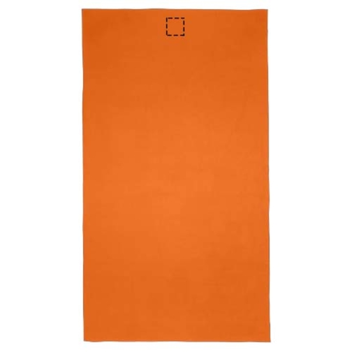 Pieter Ultraleichtes Und Schnell Trocknendes GRS Handtuch 100 × 180 Cm , orange, 90% Recyceltes Polyester, 10% Nylon, 200 g/m2, 180,00cm x 100,00cm (Länge x Breite), Bild 9