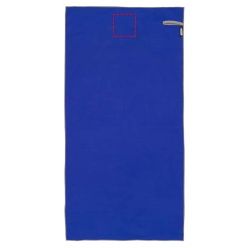 Asciugamano ultraleggero ad asciugatura rapida certificato GRS 50 x 100 cm Pieter, Immagine 10