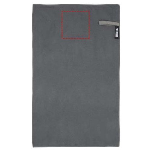 Asciugamano ultraleggero ad asciugatura rapida certificato GRS 30 x 50 cm Pieter, Immagine 10