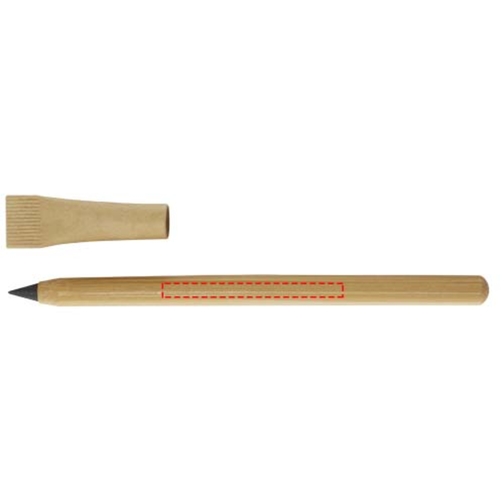 Seniko Tintenloser Bambus Kugelschreiber , natur, FSC certified bamboo, 15,50cm (Länge), Bild 4