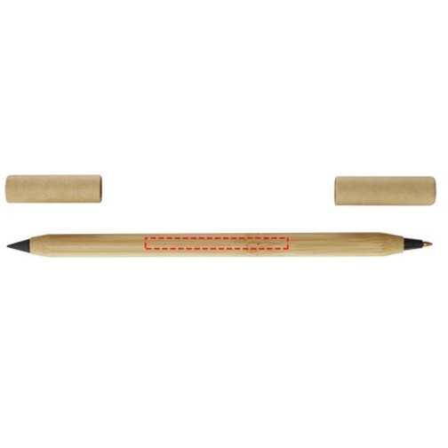 Set bolígrafos de bambú 'Samambu', Imagen 4
