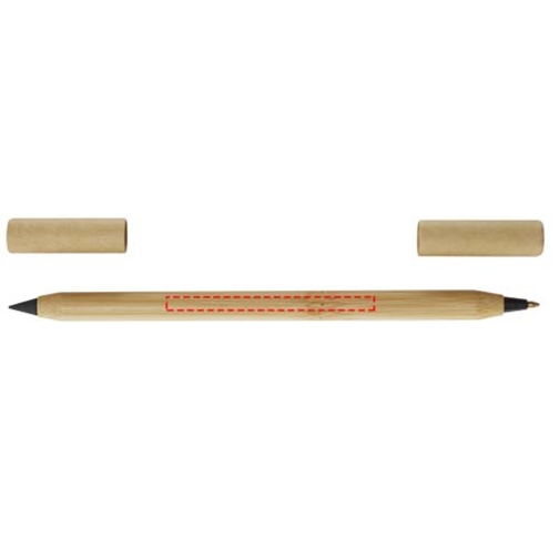 Set bolígrafos de bambú 'Samambu', Imagen 5