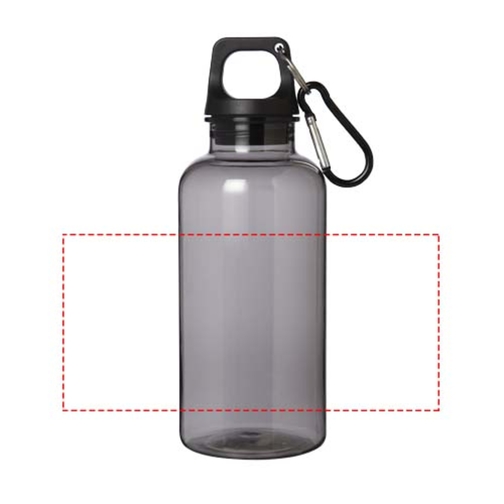 Oregon 400 Ml RCS-zertifizierte Trinkflasche Aus Recyceltem Kunststoff Mit Karabiner , schwarz, Recycelter PET Kunststoff, 6,70cm x 18,30cm x 6,70cm (Länge x Höhe x Breite), Bild 7