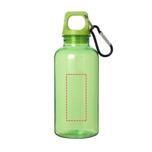 Oregon 400 Ml RCS-zertifizierte Trinkflasche Aus Recyceltem Kunststoff Mit Karabiner , grün, Recycelter PET Kunststoff, 6,70cm x 18,30cm x 6,70cm (Länge x Höhe x Breite), Bild 7