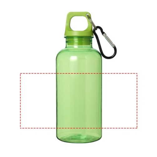 Oregon 400 Ml RCS-zertifizierte Trinkflasche Aus Recyceltem Kunststoff Mit Karabiner , grün, Recycelter PET Kunststoff, 6,70cm x 18,30cm x 6,70cm (Länge x Höhe x Breite), Bild 8