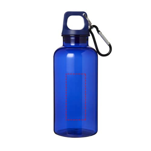 Oregon 400 Ml RCS-zertifizierte Trinkflasche Aus Recyceltem Kunststoff Mit Karabiner , blau, Recycelter PET Kunststoff, 6,70cm x 18,30cm x 6,70cm (Länge x Höhe x Breite), Bild 6