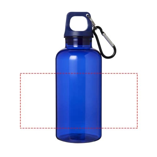 Oregon 400 Ml RCS-zertifizierte Trinkflasche Aus Recyceltem Kunststoff Mit Karabiner , blau, Recycelter PET Kunststoff, 6,70cm x 18,30cm x 6,70cm (Länge x Höhe x Breite), Bild 7