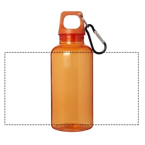 Oregon 400 Ml RCS-zertifizierte Trinkflasche Aus Recyceltem Kunststoff Mit Karabiner , orange, Recycelter PET Kunststoff, 6,70cm x 18,30cm x 6,70cm (Länge x Höhe x Breite), Bild 8
