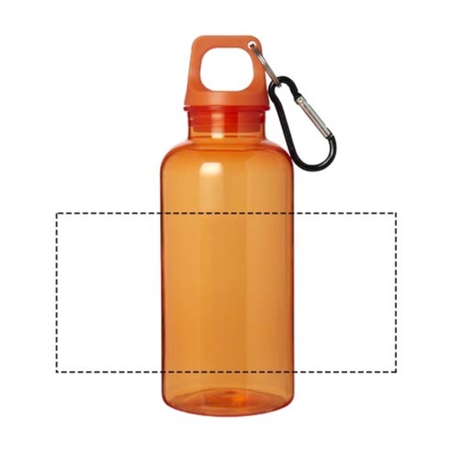 Oregon 400 Ml RCS-zertifizierte Trinkflasche Aus Recyceltem Kunststoff Mit Karabiner , orange, Recycelter PET Kunststoff, 6,70cm x 18,30cm x 6,70cm (Länge x Höhe x Breite), Bild 7
