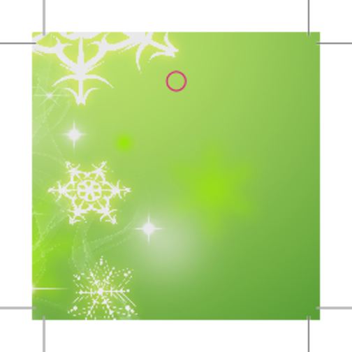 Backförmchen-Karte Stern , grün, Papier, Metall, 7,00cm x 1,80cm x 7,00cm (Länge x Höhe x Breite), Bild 5
