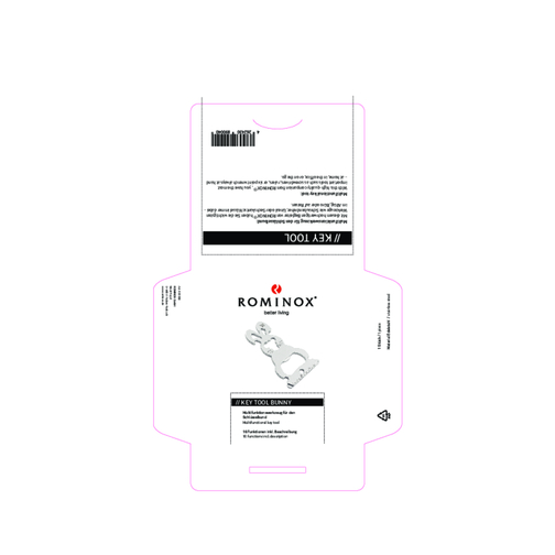Set de cadeaux / articles cadeaux : ROMINOX® Key Tool Bunny (16 functions) emballage à motif Frohe, Image 10