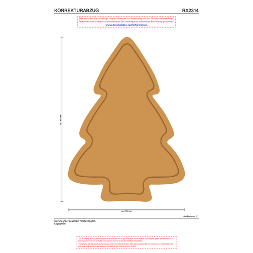 Süßer Weihnachtsbaum , , 36,50cm x 13,00cm x 24,50cm (Länge x Höhe x Breite), Bild 13