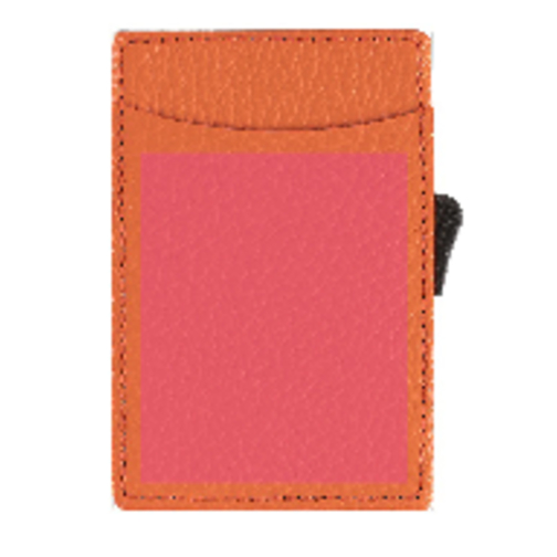 C-Secure RFID Kartenhalter , orange, Metall, 9,50cm x 6,50cm (Länge x Breite), Bild 3