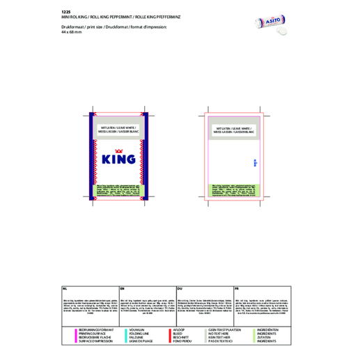 Mini-rouleau de menthe KING, Image 2