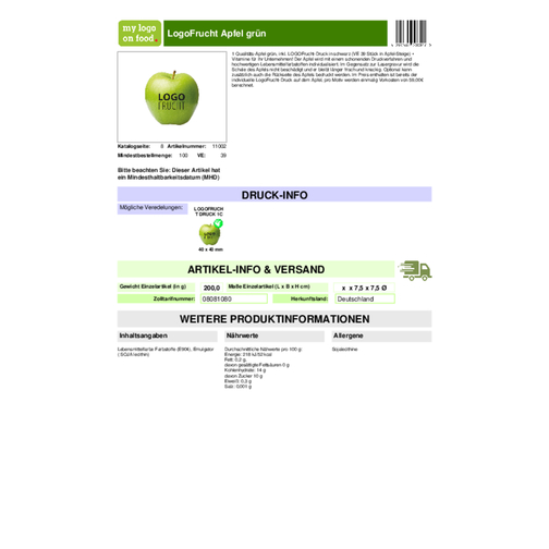 LogoFruit Jablko zielone - Truskawka, Obraz 3