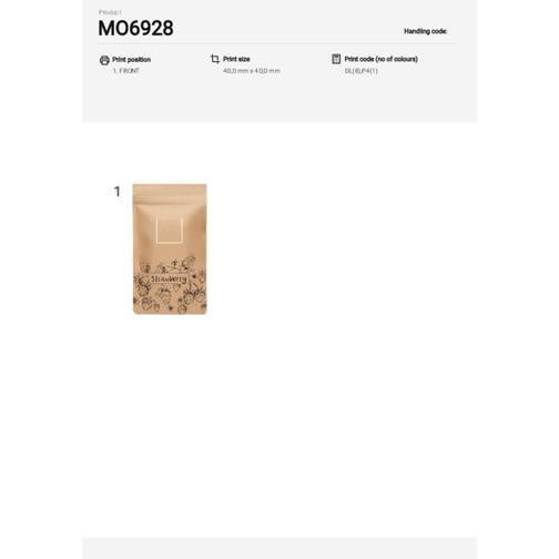 Fresa Kit , beige, Papier, 11,50cm x 2,50cm x 21,00cm (Länge x Höhe x Breite), Bild 5