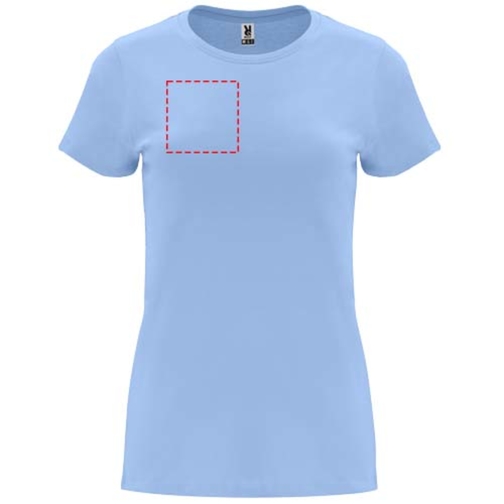 T-shirt a maniche corte da donna Capri, Immagine 5