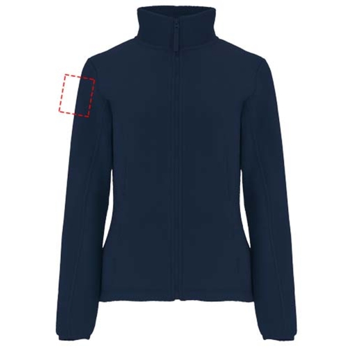 Giacca in pile da donna con cerniera intera Artic, Immagine 10