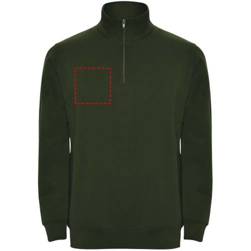 Pull zippé Aneto avec fermeture éclair un quart de longueur, Image 8