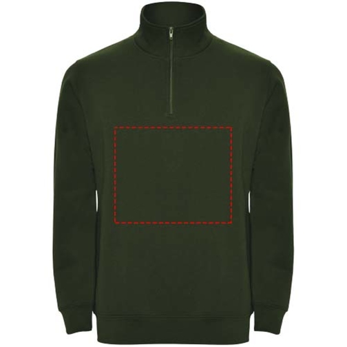 Pull zippé Aneto avec fermeture éclair un quart de longueur, Image 12