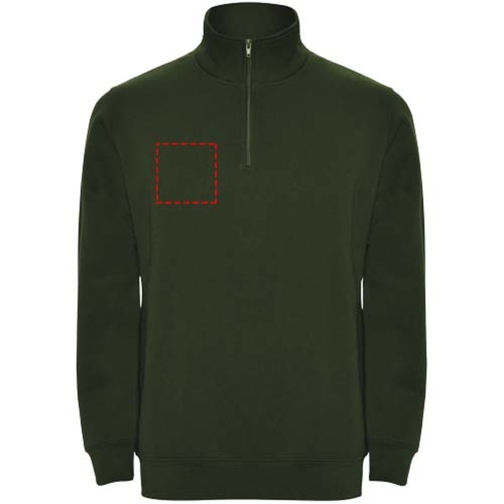 Pull zippé Aneto avec fermeture éclair un quart de longueur, Image 14