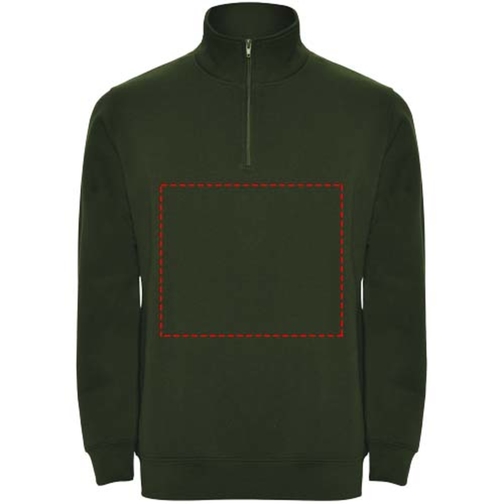 Pull zippé Aneto avec fermeture éclair un quart de longueur, Image 7