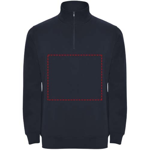 Pull zippé Aneto avec fermeture éclair un quart de longueur, Image 6