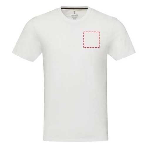 T-shirt in tessuto riciclato a maniche corte unisex Avalite, Immagine 23