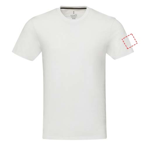 Avalite T-Shirt Aus Recyceltem Material Unisex , weiß, Single jersey Strick 50% Recyclingbaumwolle, 50% Recyceltes Polyester, 160 g/m2, S, , Bild 10
