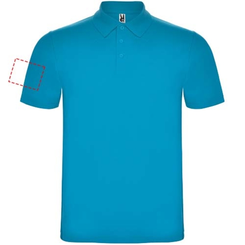 Austral koszulka polo unisex z krótkim rękawem, Obraz 20