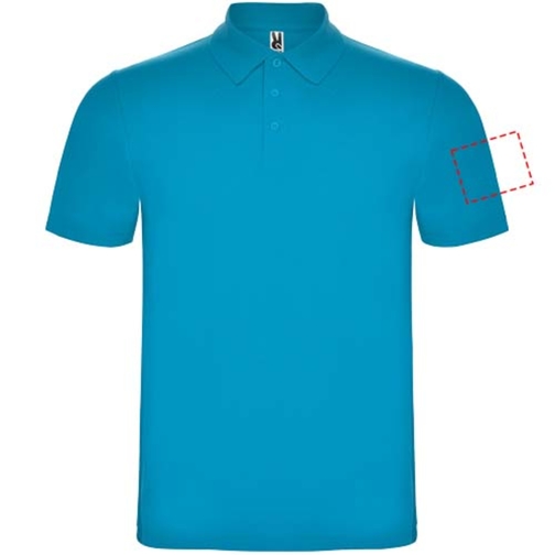 Austral koszulka polo unisex z krótkim rękawem, Obraz 24