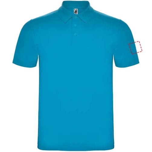 Austral koszulka polo unisex z krótkim rękawem, Obraz 12