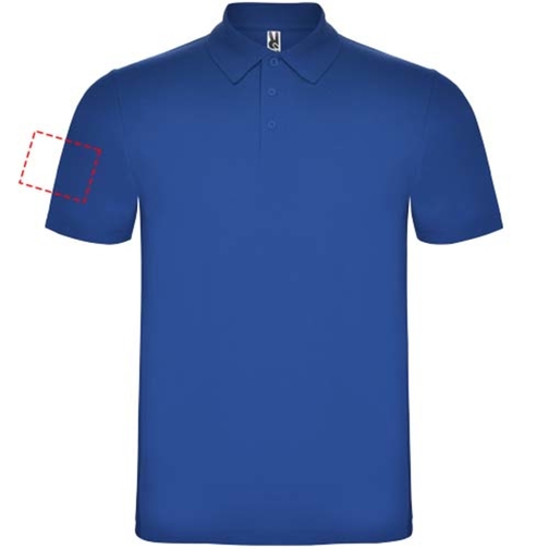 Austral kortärmad unisex pikétröja, Bild 10