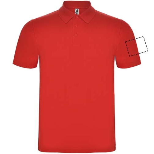 Austral koszulka polo unisex z krótkim rękawem, Obraz 25