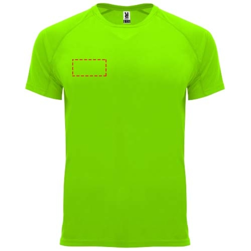 Bahrain Sport T-Shirt Für Kinder , fluor green, Interlock Strick 100% Polyester, 135 g/m2, 12, , Bild 5