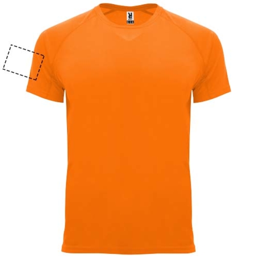 Bahrain Sport T-Shirt Für Kinder , fluor orange, Interlock Strick 100% Polyester, 135 g/m2, 12, , Bild 9