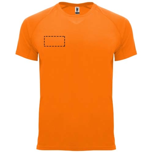 Bahrain Sport T-Shirt Für Kinder , fluor orange, Interlock Strick 100% Polyester, 135 g/m2, 12, , Bild 4