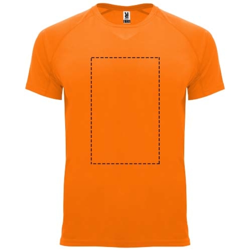Bahrain Sport T-Shirt Für Kinder , fluor orange, Interlock Strick 100% Polyester, 135 g/m2, 12, , Bild 5