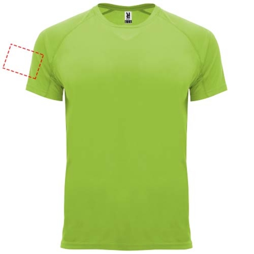 Bahrain Sport T-Shirt Für Kinder , lime / green lime, Interlock Strick 100% Polyester, 135 g/m2, 12, , Bild 4